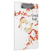 Succes met Koi Fish en Sakura | Elegant Japans Klembord (Rechts)