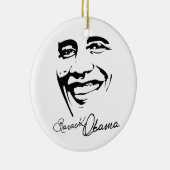 SUCCES MET OBAMA -.png Keramisch Ornament (Rechts)