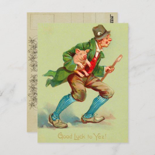 Succes met St. Patrick's Day Briefkaarten (Voorkant / Achterkant)