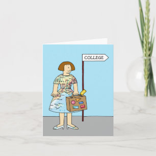Succes met studeren voor haar kaart