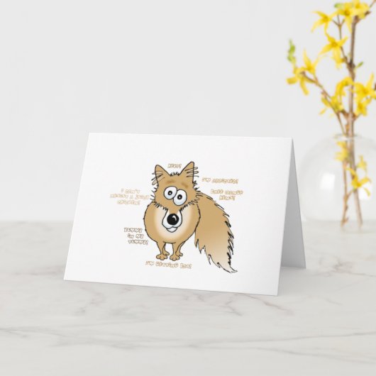 Succes met verslaving gefeliciteerd. Humor Kaart (Gele Bloem)