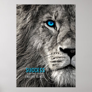 Succes Mijn enige Optie Motivatie Poster van het C