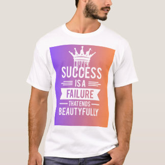 Succes Mindset T-Shirt – Motivatie Quote Shirt