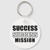 Succes Missie Motiverende Sleutelhanger (Voorkant)