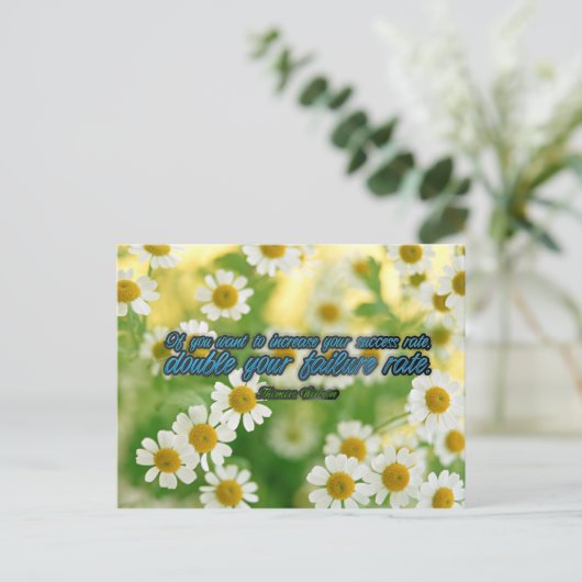 Succes Motivatie Briefkaart (Staand voorkant)