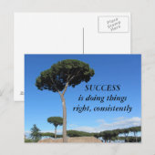 Succes Motivatie Briefkaart (Voorkant / Achterkant)