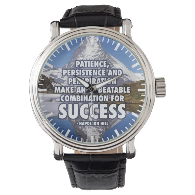 SUCCES - MOTIVATIE HORLOGE (Voorkant)