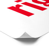 Succes Motivatie Inspirerend Poster (Hoek)