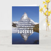 SUCCES - MOTIVATIE KAART (Gele Bloem)