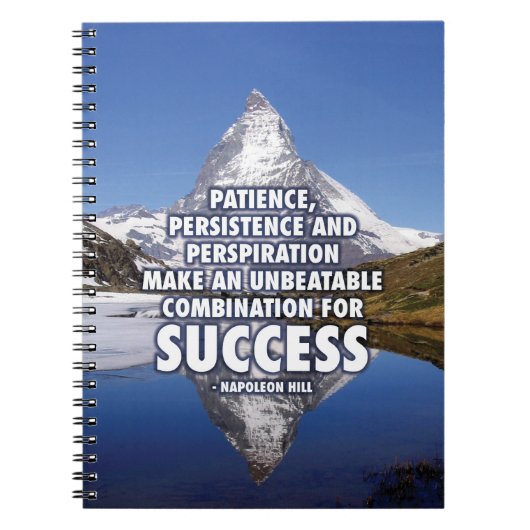 SUCCES - MOTIVATIE NOTITIEBOEK (Voorkant)