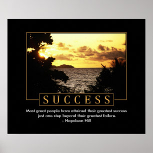 Succes Motivatie Poster