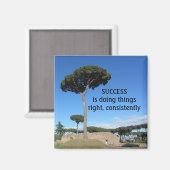 Succes Motiverend Magneet (Voorkant / Achterkant)