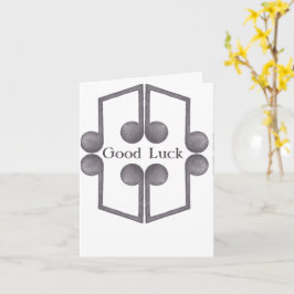 Succes muziek Gevouwen Wenskaart Kaart