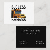 Succes Navigator School Bus Driver Visitekaartje (Voorkant / Achterkant)