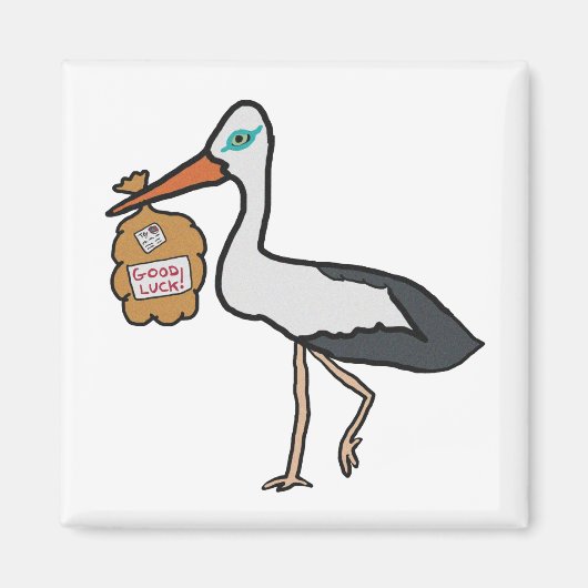Succes nieuwe baby magneet (Voorkant)