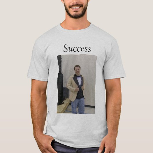 Succes of falen t-shirt (Voorkant)