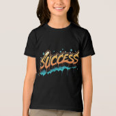 Succes Ontworpen Bella + Canvas Jeugd Tri-blend Shirt (Voorkant)
