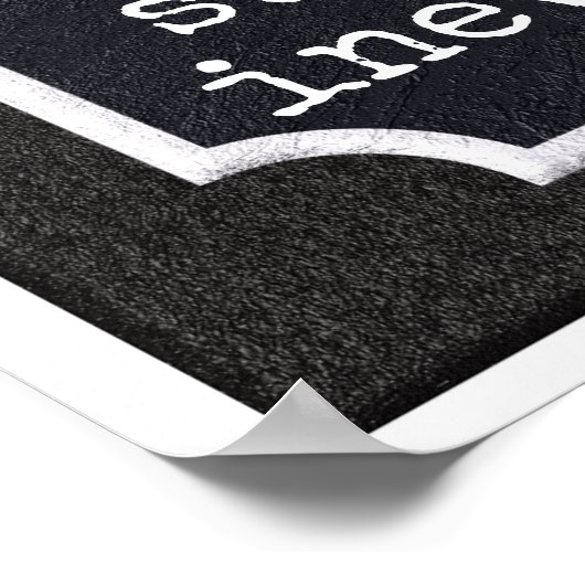 Succes Onvermijdelijk - afdrukken Poster (Hoek)