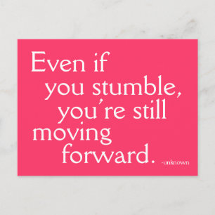 Succes opwekken - Motivatie Briefkaart