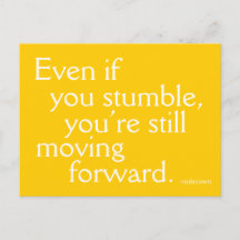 Succes opwekken - Motivatie Briefkaart