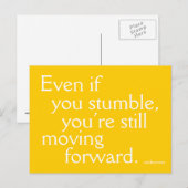 Succes opwekken - Motivatie Briefkaart (Voorkant / Achterkant)