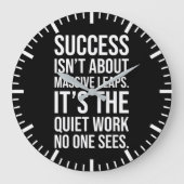 Succes over is rustig werken - Gym, drukte, grind Grote Klok (Voorkant)