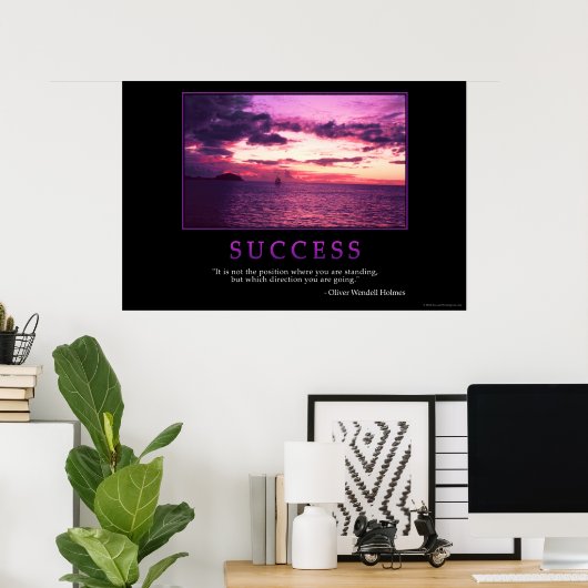 Succes Poster (Thuiskantoor)