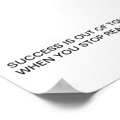 SUCCES POSTER (Hoek)