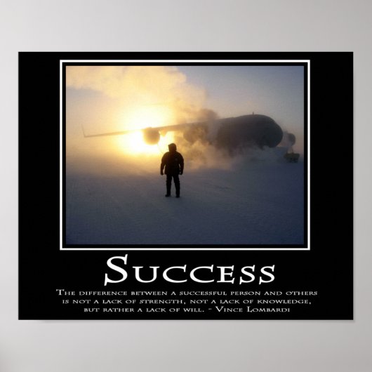Succes Poster (Voorkant)