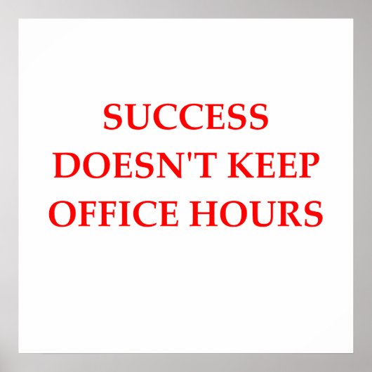 succes poster (Voorkant)