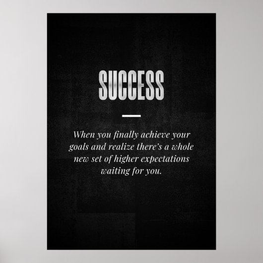 Succes Poster (Voorkant)