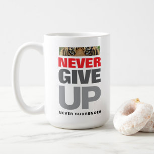 Succes Quote Nooit Opgeven Nooit Overgeven Koffiemok