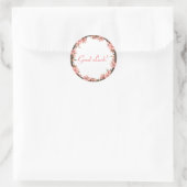 Succes Ronde Sticker (Tas)