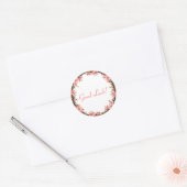 Succes Ronde Sticker (Envelop)