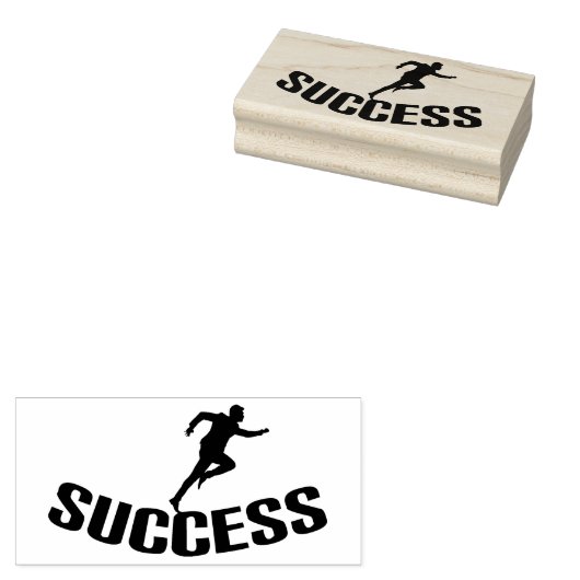 Succes Rubberstempel (Gestempeld)