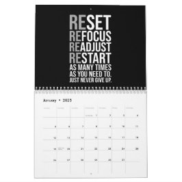 Succes Slijpen Ondernemer Gym Inspanning Inspirati Kalender
