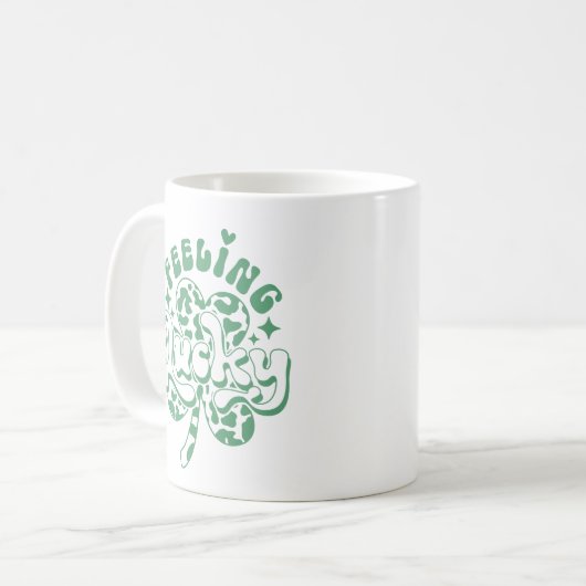 Succes | St. Patrick's Day Koffiemok (Voorkant links)