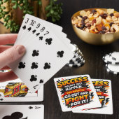 Succes Strijder Citaat Pokerkaarten (Insitu)