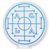 Succes symbool, antiek heidense symbool, spreuk go sticker (Voorkant)