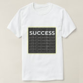 "Succes" T-shirt (Design voorkant)