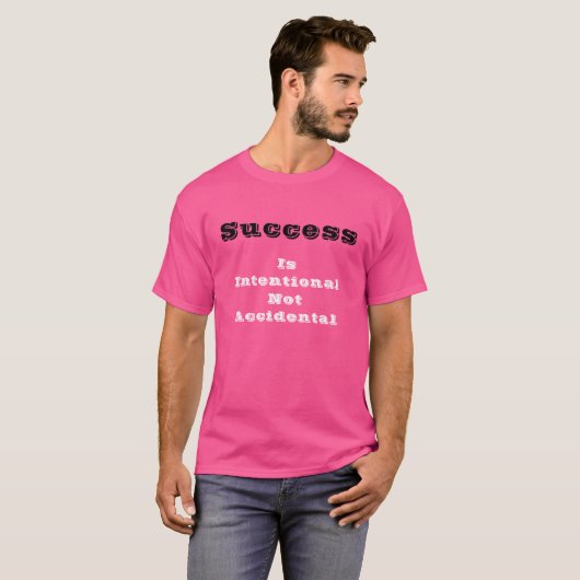 "Succes" T-Shirt (Voorkant volledig)