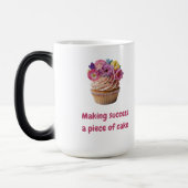 Succes tot een fluitje van een cent maken magische mok (Links)