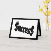 Succes = $ucces$ kaart (Gele Bloem)