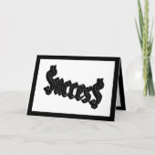 Succes = $ucces$ kaart (Voorkant)