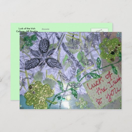 Succes van de Ieren Briefkaart (Voorkant / Achterkant)