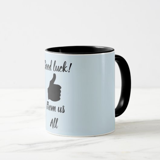 Succes van ons allemaal mok (Voorkant rechts)