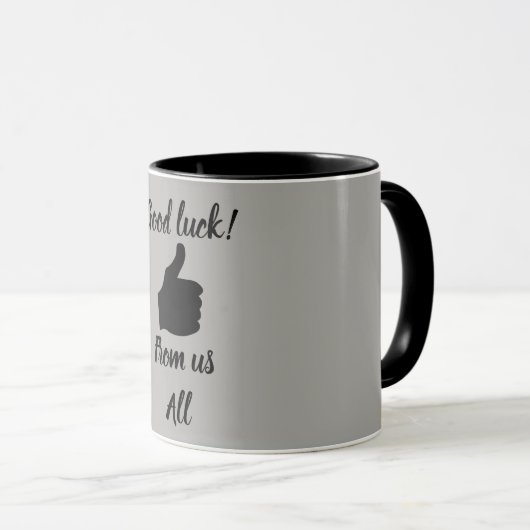 Succes van ons allemaal mok (Voorkant rechts)