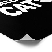 Succes vs Cat Video's - Grappig Schattige Motivati Poster (Hoek)