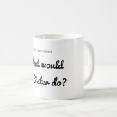 Succes Wat zou zuster doen? Inspirerend prijsopgav Koffiemok (Voorkant rechts)