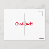 Succes Waterverf pioenrozen Schattig   Briefkaart (Achterkant)